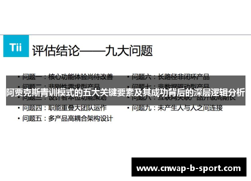 阿贾克斯青训模式的五大关键要素及其成功背后的深层逻辑分析 阿贾克斯青训模式的五大关键要素及其成功背后的深层逻辑分析