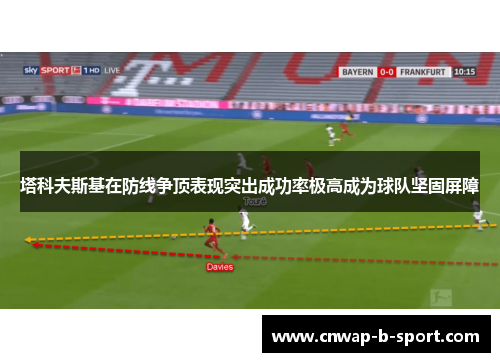 塔科夫斯基在防线争顶表现突出成功率极高成为球队坚固屏障